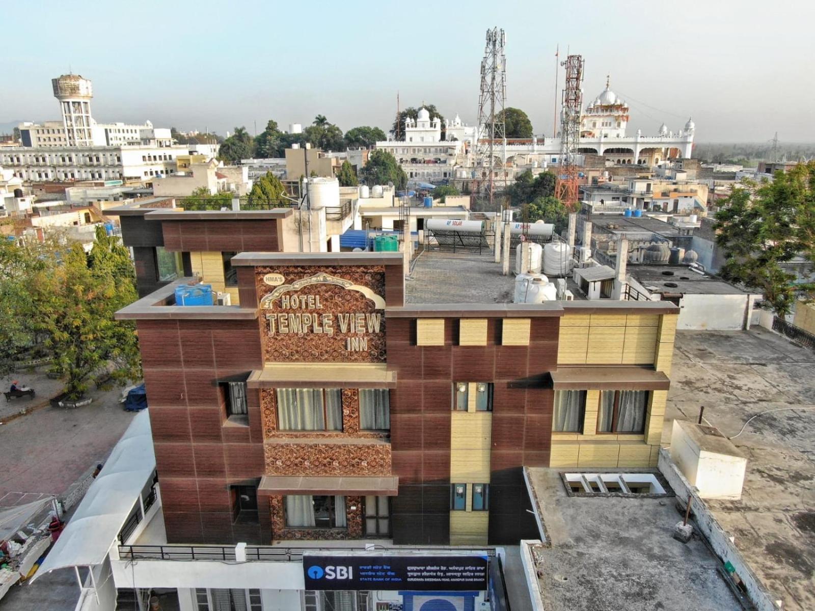 Hotel Temple View Inn Anandpur Sāhib Kültér fotó